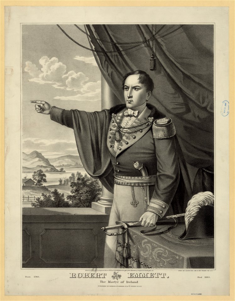 Robert Emmett, the martyr of Ireland LCCN2003677597