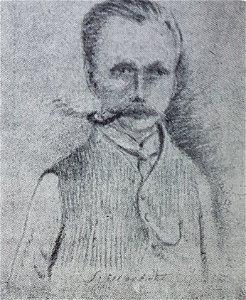 Robert Larsson självporträtt
