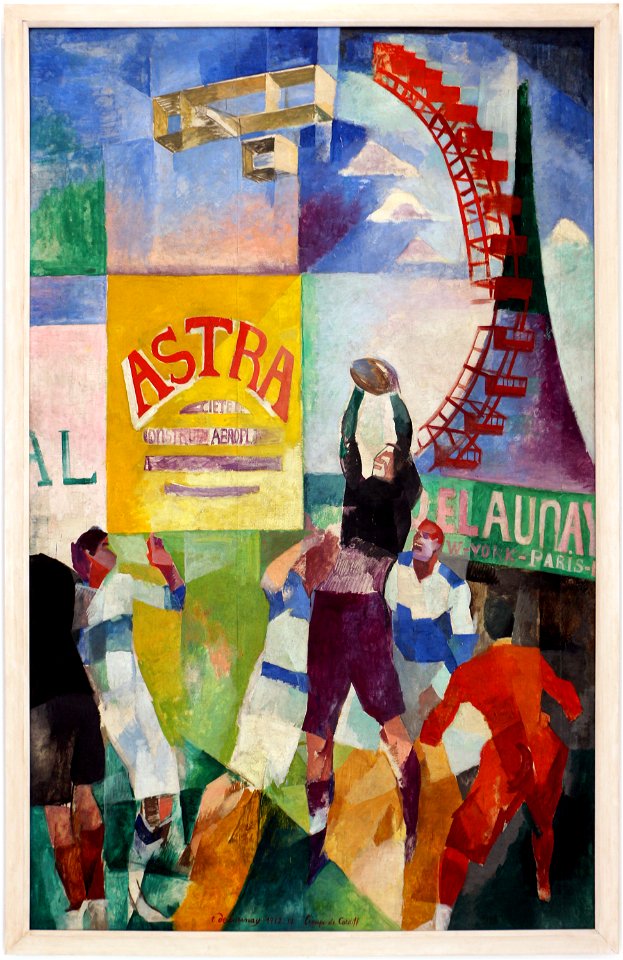 Robert delaunay, la squadra di cardiff, 1912-13