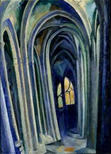 Robert Delaunay, Saint-Séverin No. 4, 1909