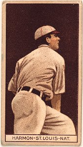 Robert Harmon, St. Louis Cardinals, baseball card portrait LCCN2008677948