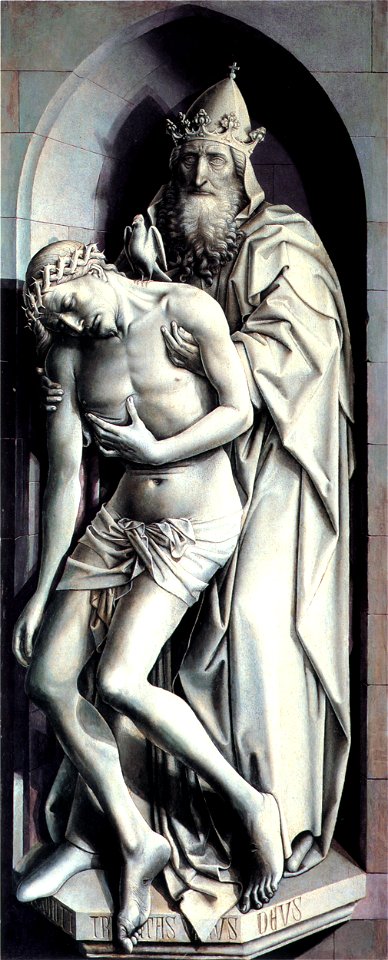 Robert campin, trinity