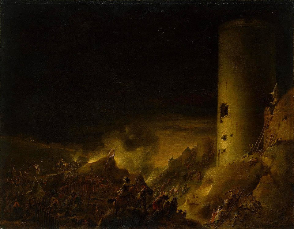 Robert van den Hoecke - The Storming of a Fortress