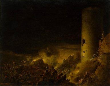 Robert van den Hoecke - The Storming of a Fortress