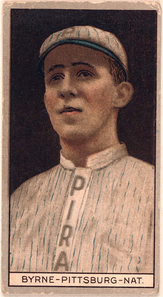 Robert M. Byrne, Pittsburgh Pirates, baseball card portrait LCCN2008677929