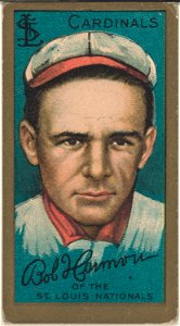 Robert Harmon, St. Louis Cardinals, baseball card portrait LCCN2008677417
