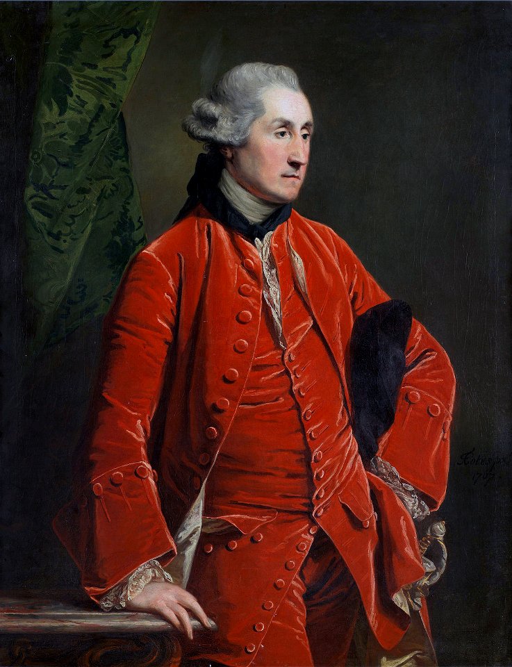 Robert Francis Burdett, 4th bt, by Francis Cotes