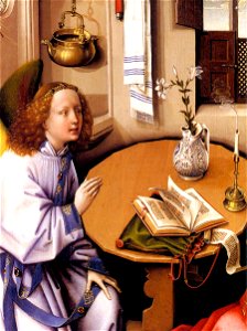 Robert Campin - Mérode Altarpiece (detail) - WGA14418