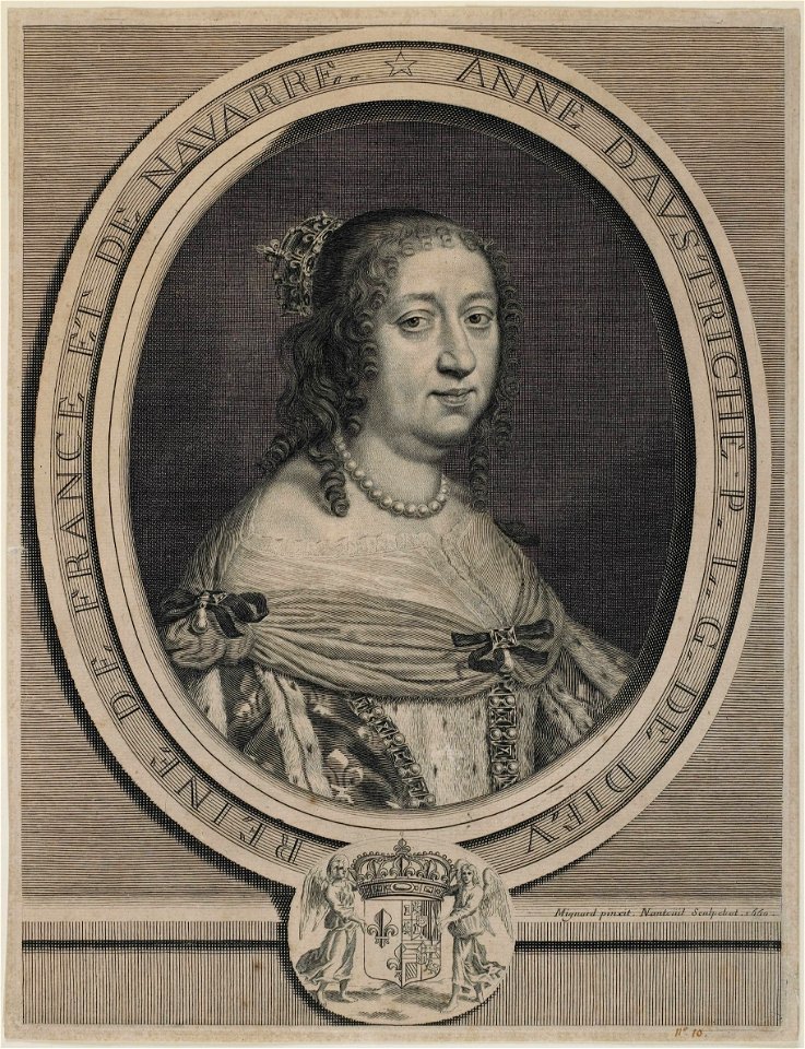 Robert Nanteuil - Anne d 'Autriche, Reine de France