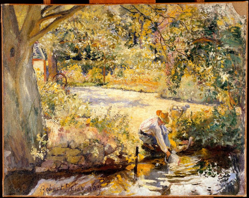 Robert Delaunay - Les Bords de la Yèvre - c. 1903 - Musée national d'art moderne