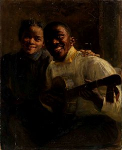 Robert Lee MacCameron - Two Negro Musicians - 1973.117 - Smithsonian American Art Museum