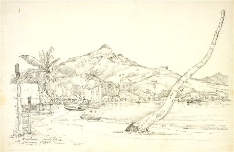 Robert James Elliot, Huahine, Society Islands, January 1822