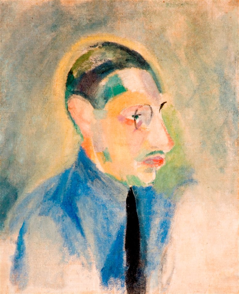 Robert Delaunay - Portrait of Stravinsky