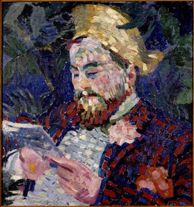 Robert Delaunay - Portrait d'Henri Carlier - 1906 - Musée national d'art moderne