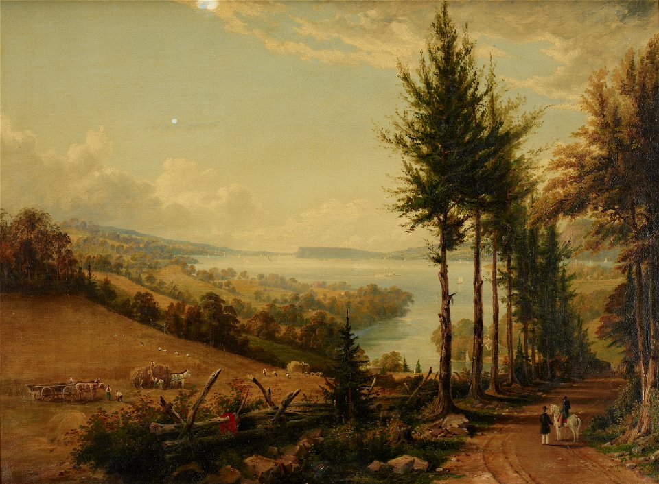 Robert Havell, Jr. - View of the Hudson from Horton's Road near Croton - 35.4 - Minneapolis Institute of Arts