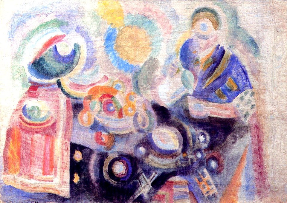 Robert Delaunay - La Verseuse - 1916 - Private collection (2)
