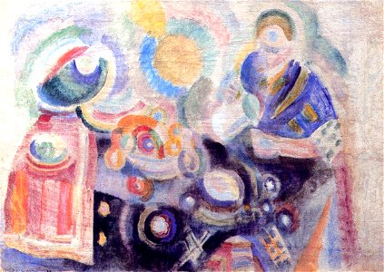 Robert Delaunay - La Verseuse - 1916 - Private collection (2)