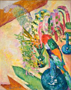 Robert Delaunay Nature morte au perroquet
