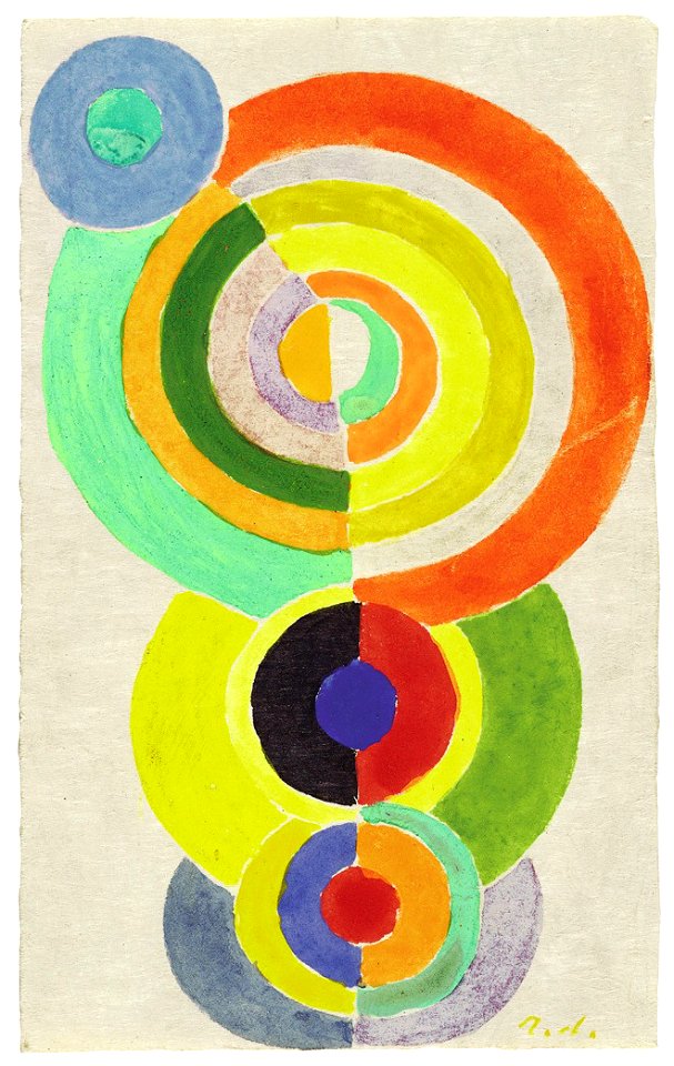 Robert Delaunay Rhythme 1 c1934