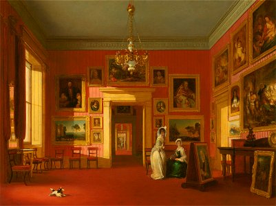 Robert Huskisson - Lord Northwick's Picture Gallery at Thirlestaine House - Google Art Project