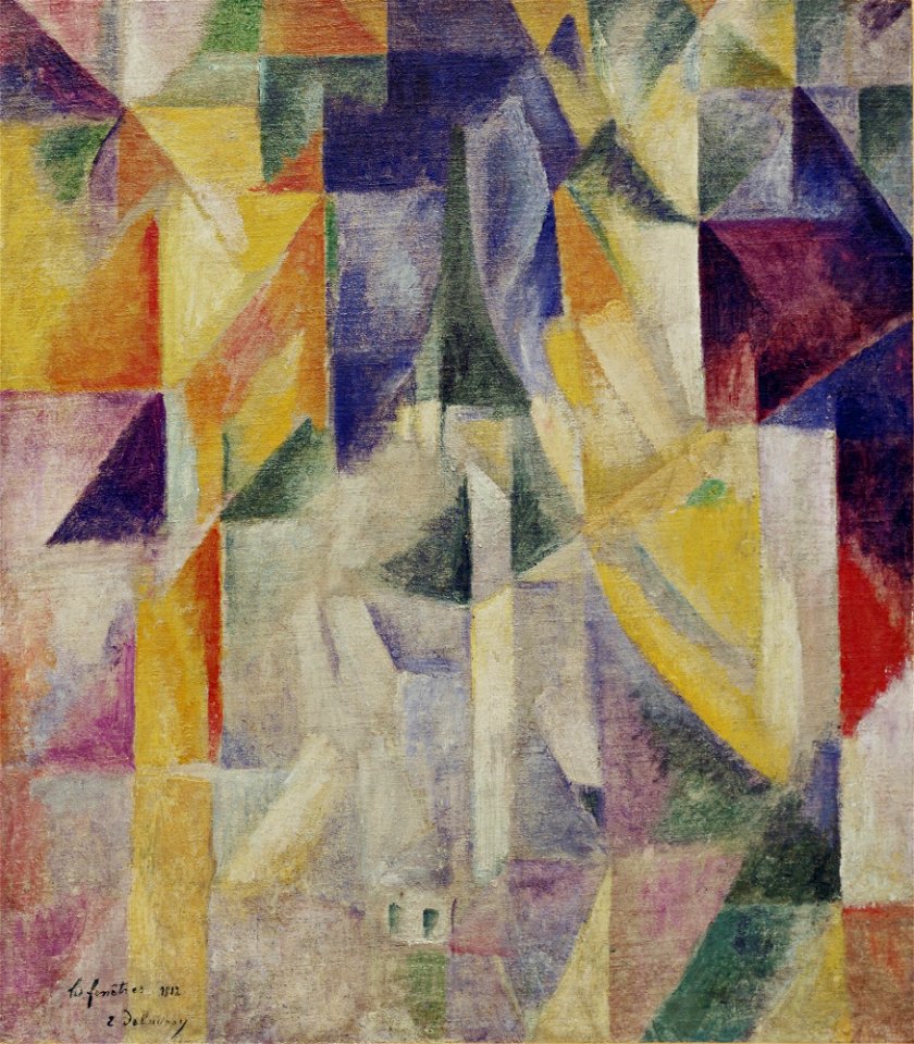 Robert Delaunay - Windows - 1912 - Museum of Modern Art