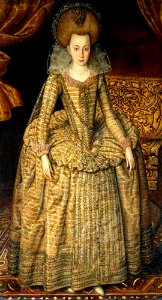 Robert Peake (I) - Portret van Elizabeth Stuart, de Winterkoningin (1596-1662) - NPG 6113 - National Portrait Gallery. Free illustration for personal and commercial use.