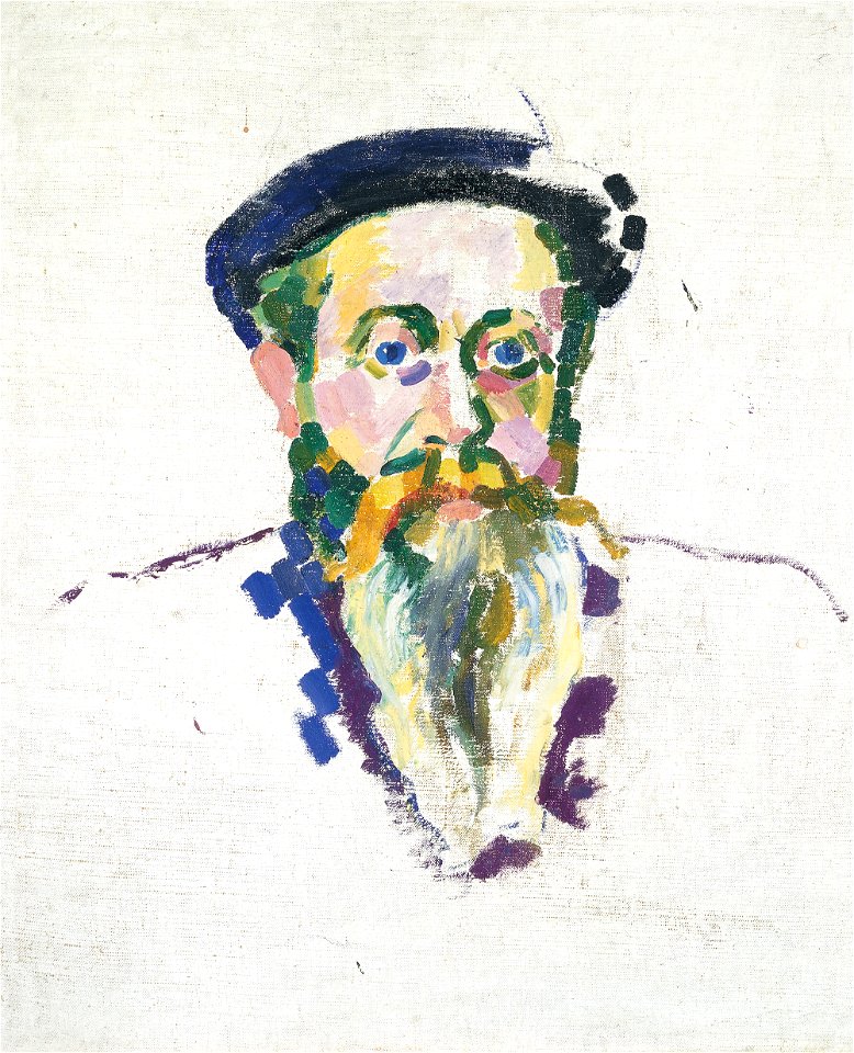 Robert Delaunay - Portrait of Dr. Piraz - ca.1907 - Thyssen-Bornemisza Museum