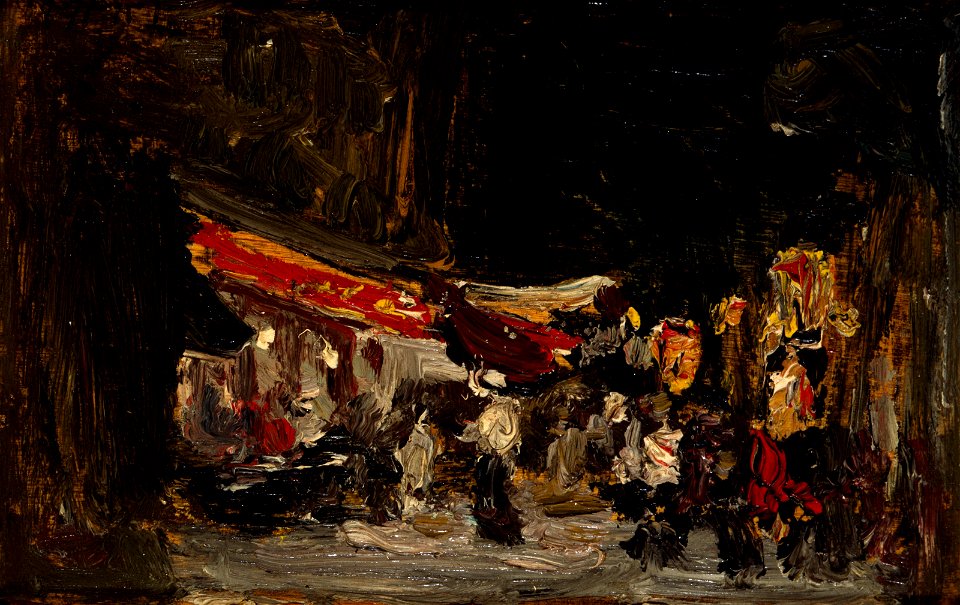 Robert Henri - Night on Boardwalk - 85.180 - Museum of Fine Arts, Houston