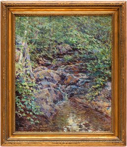Robert Reid - Landscape with Waterfall - 1991.1045 - Detroit Institute of Arts