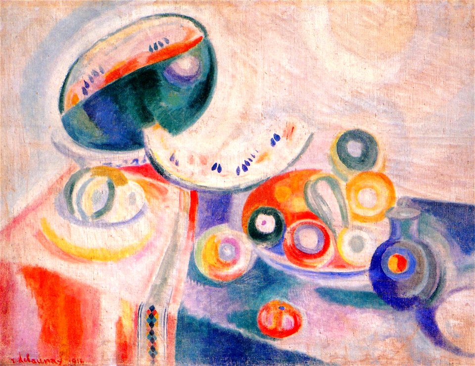 Robert Delaunay - Portugese Still Life - 1916 - Private collection (2)