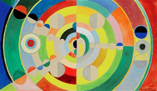 Robert Delaunay Relief-disques 1936