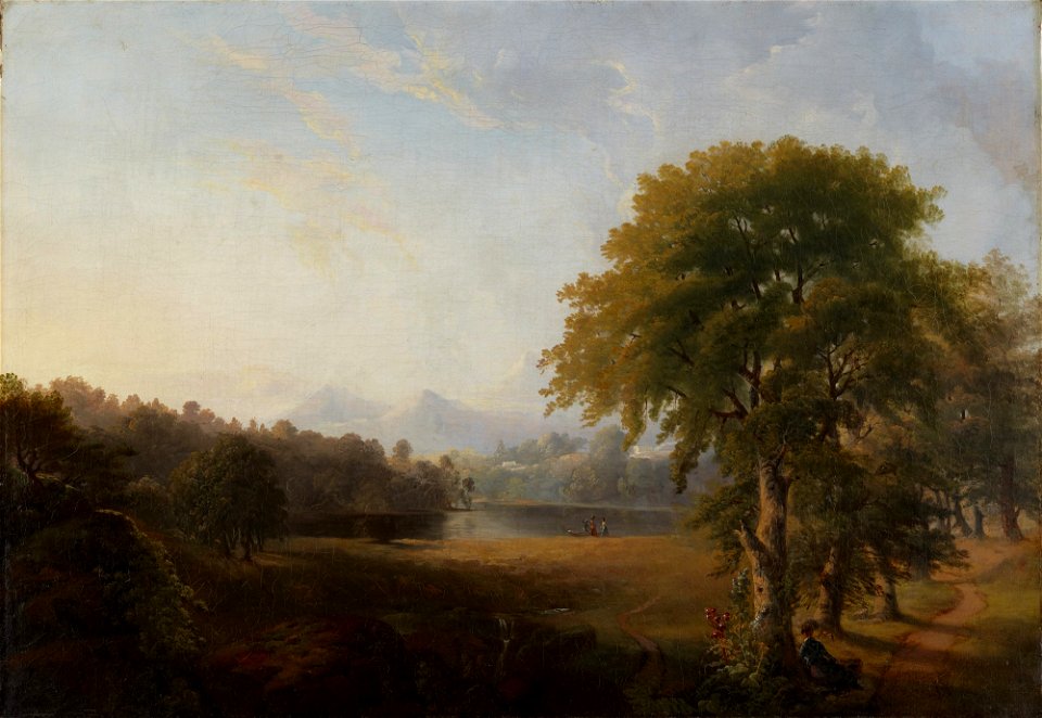 Robert S. Duncanson - Untitled (Landscape) - 2011-107 - Princeton University Art Museum