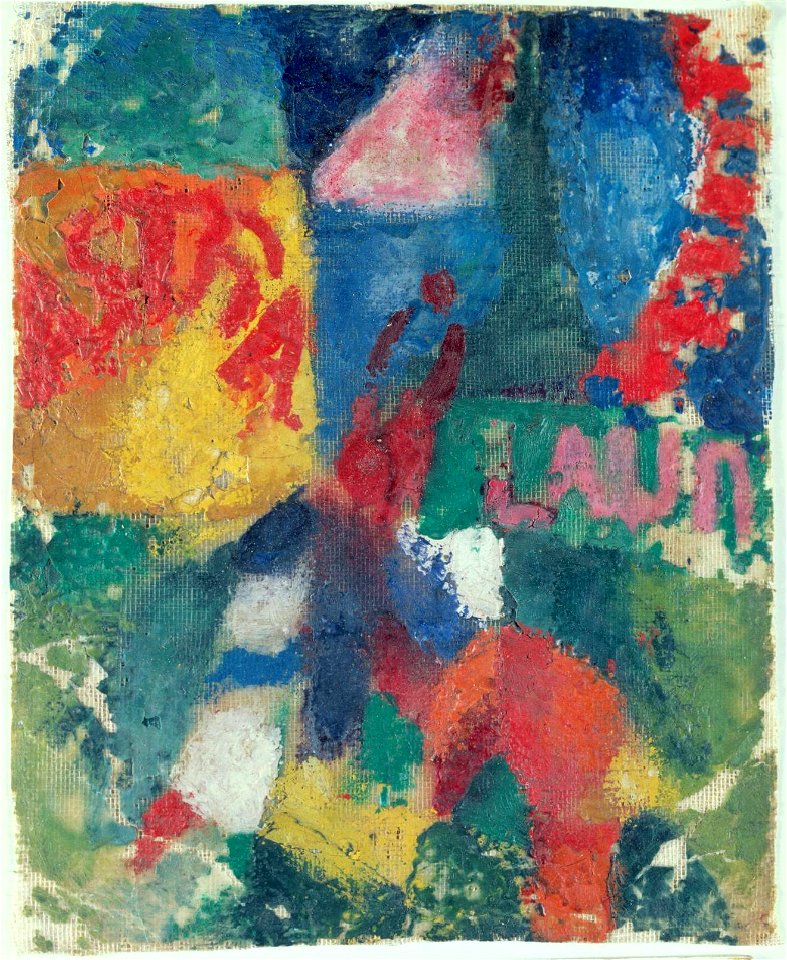 Robert Delaunay - Football - 1916 - Musée national d'art moderne