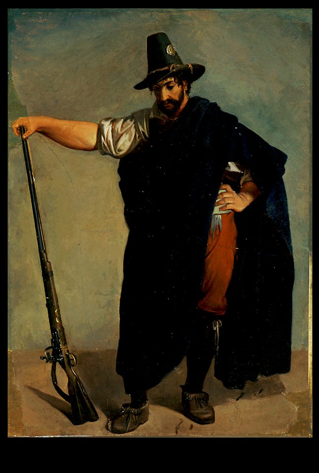 Robert Wilhelm Ekman - Italialainen rosvo - A I 457-310 - Finnish National Gallery