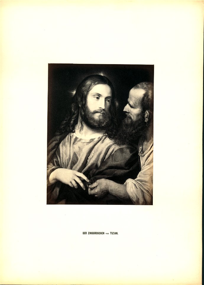 Robert Eich Prachtalbum Der Zinsgroschen von Tizian