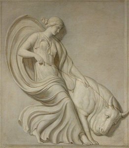 Robert Fagan (1761-1816) - Pasiphae (^) and the Bull - 609099 - National Trust
