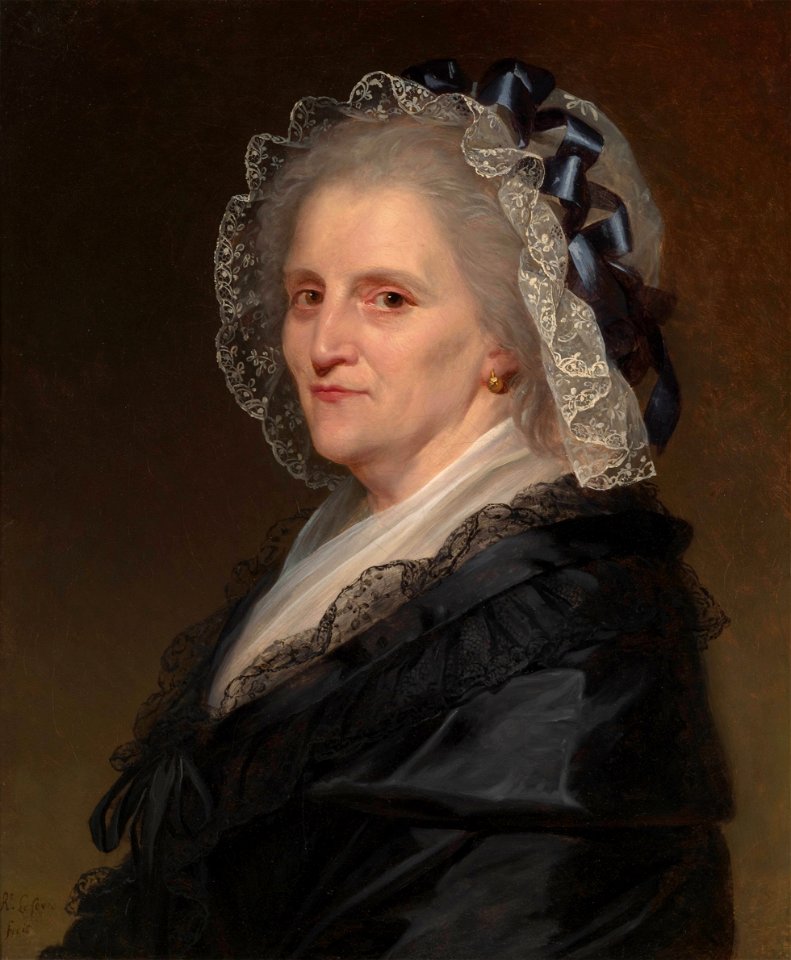Robert Lefèvre - Portrait of an Elderly Woman - 72.85.2 - Indianapolis Museum of Art