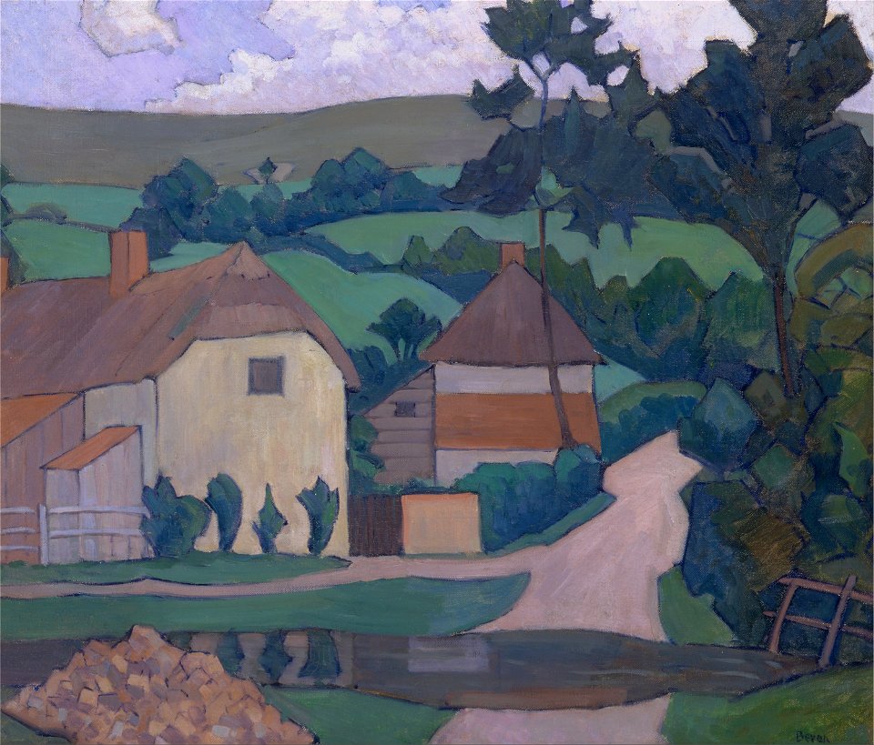 Robert Polhill Bevan - The Ford - Google Art Project