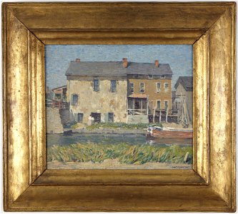 Robert Spencer - A Bit of New Hope, Pennsylvania - y1959-67 - Princeton University Art Museum