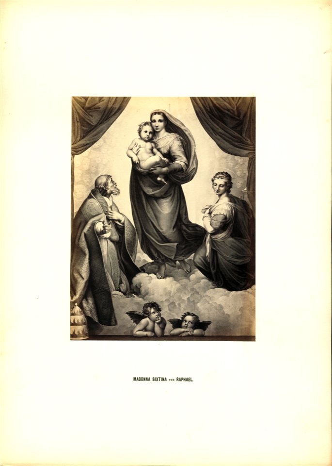 Robert Eich Prachtalbum Madonna Sixtina von Raphael
