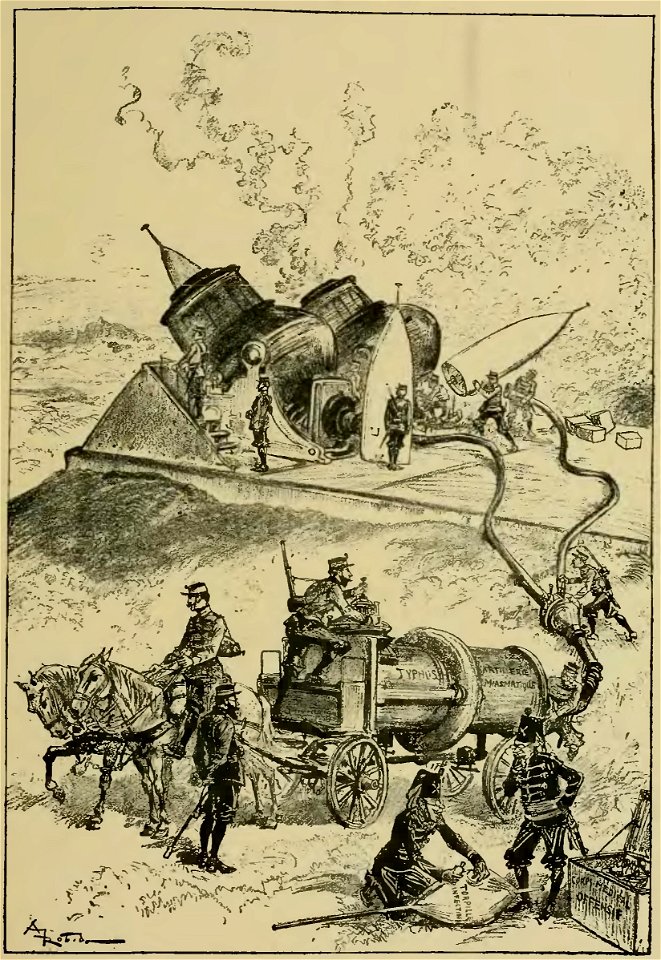 Robida - Le Vingtième siècle - la vie électrique, 1893 (page 291 crop)