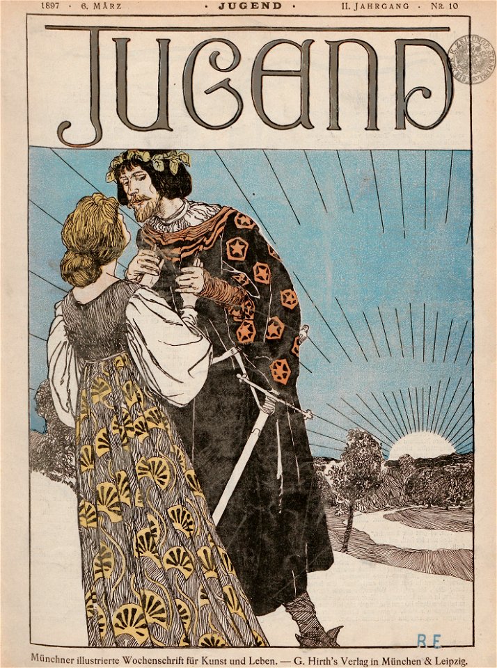 Robert Engels - Jugend Nr. 10, 1897
