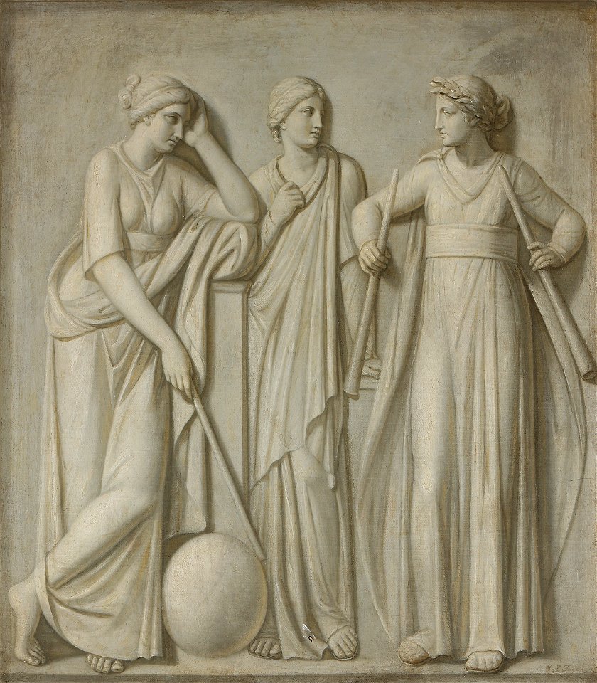 Robert Fagan - The Muses, Urania, Erato and Calliope