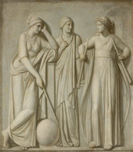 Robert Fagan - The Muses, Urania, Erato and Calliope