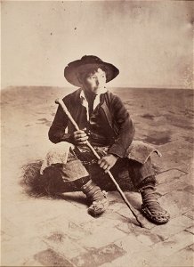 Robert Peters Napper - Seville, Andalusian shepherd boy - Google Art Project