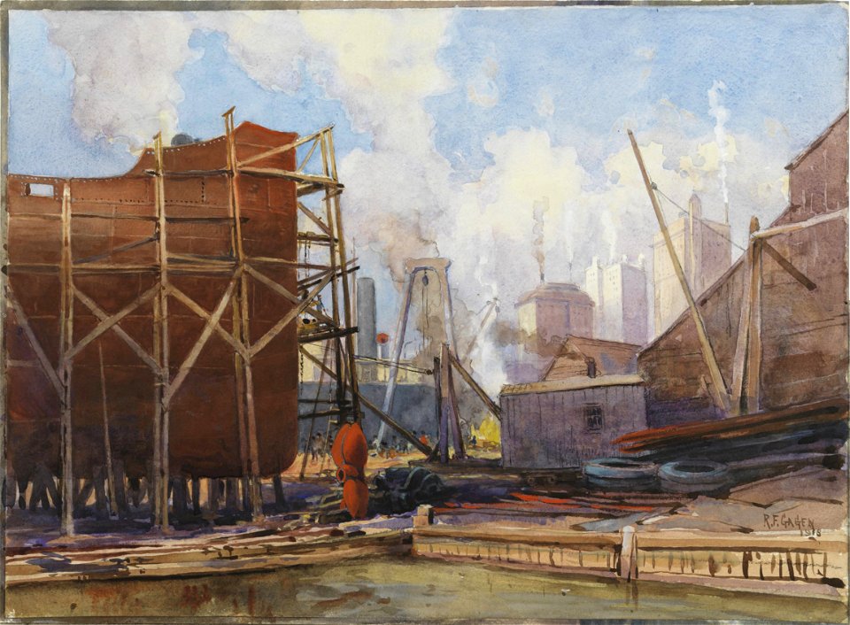 Robert Ford Gagen-Toronto Shipbuilding CWM 19710261-0154