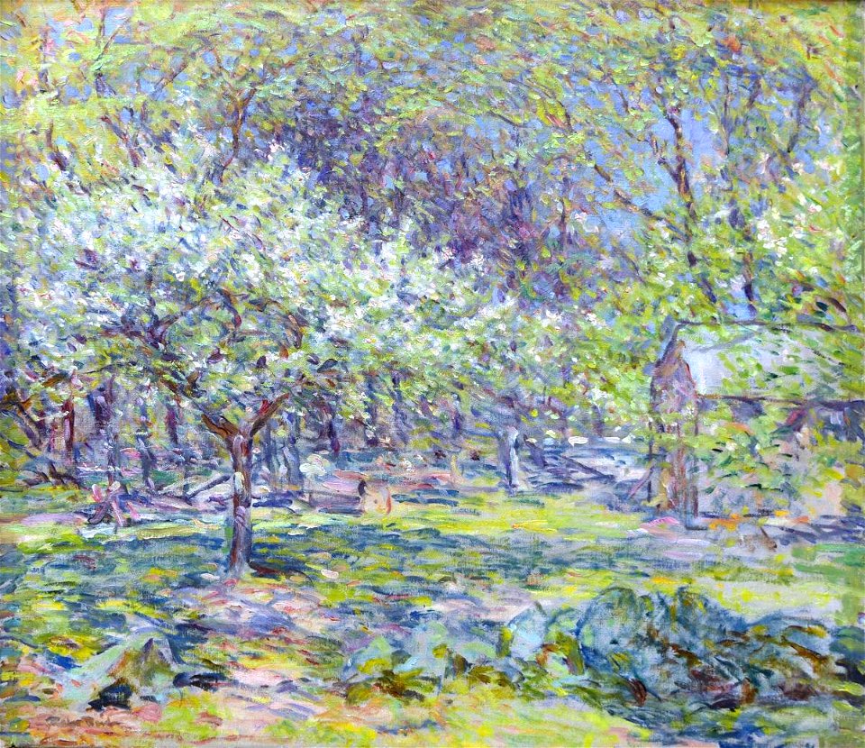 Robert Reid - Apple Blossoms - 1931.905.1 - Reading Public Museum
