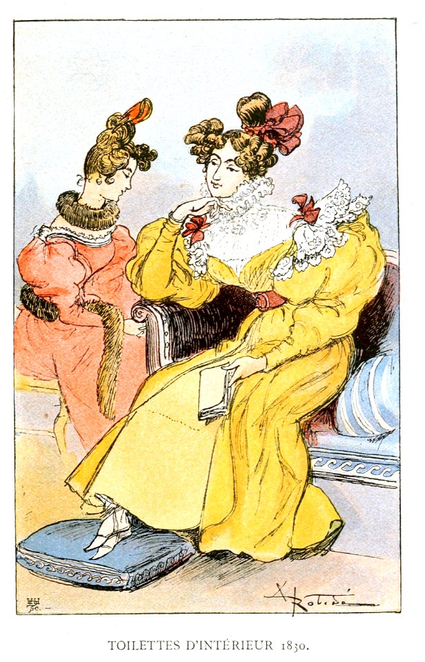 Robida - Mesdames nos aïeules (dix siècles d'élégances), 1891 0289
