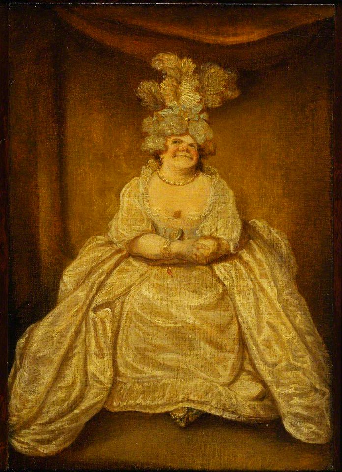 Robert Smirke (1753-1845) - Lady Pentweazle from Samuel Foote's 'Taste' of 1752 - 446705 - National Trust