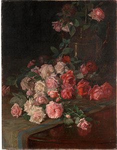Robert Jenkins Onderdonk - Roses and Mahogany - 1904.2 - Dallas Museum of Art